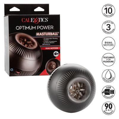 Optimum Power Vibrating Masturball | CalExotics - The Dildo Hub