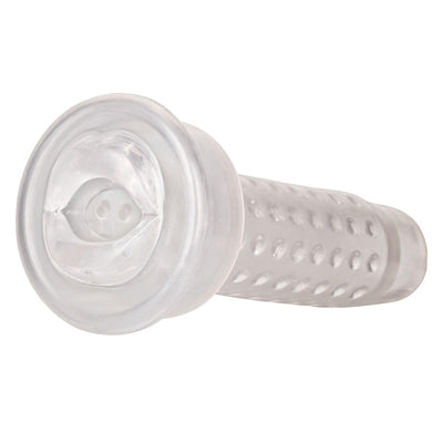 Optimum Series Pump Sleeve Mouth Masturbator | CalExotics - The Dildo Hub