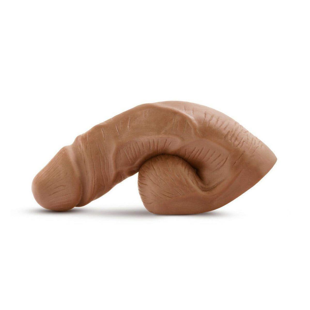 Packer Gear 5 Inch. Silicone Packing Penis - Mocha | Blush - The Dildo Hub