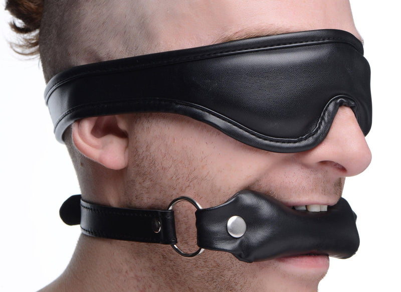 Padded Blindfold and Gag Set - The Dildo Hub