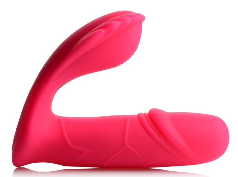 Panty Thumper 7X Thumping Silicone Vibrator with Remote Control - The Dildo Hub