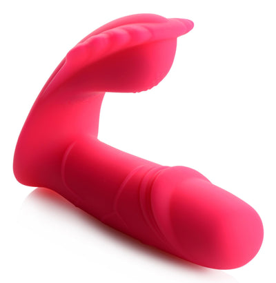 Panty Thumper 7X Thumping Silicone Vibrator with Remote Control - The Dildo Hub