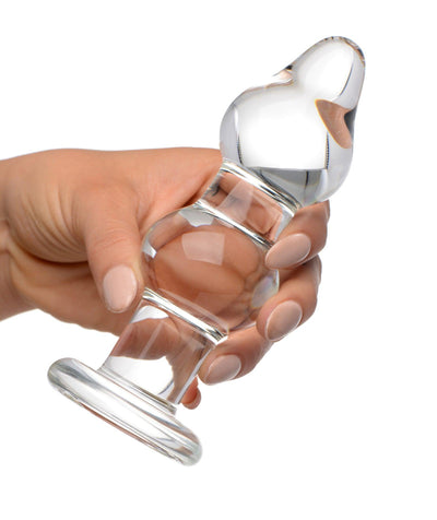 Param Glass Anal Plug - The Dildo Hub