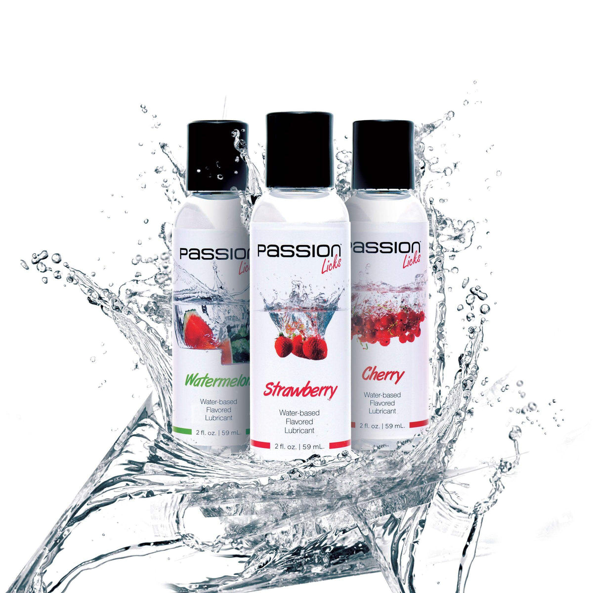 Passion Licks 3 Piece Flavored Lube Set - The Dildo Hub