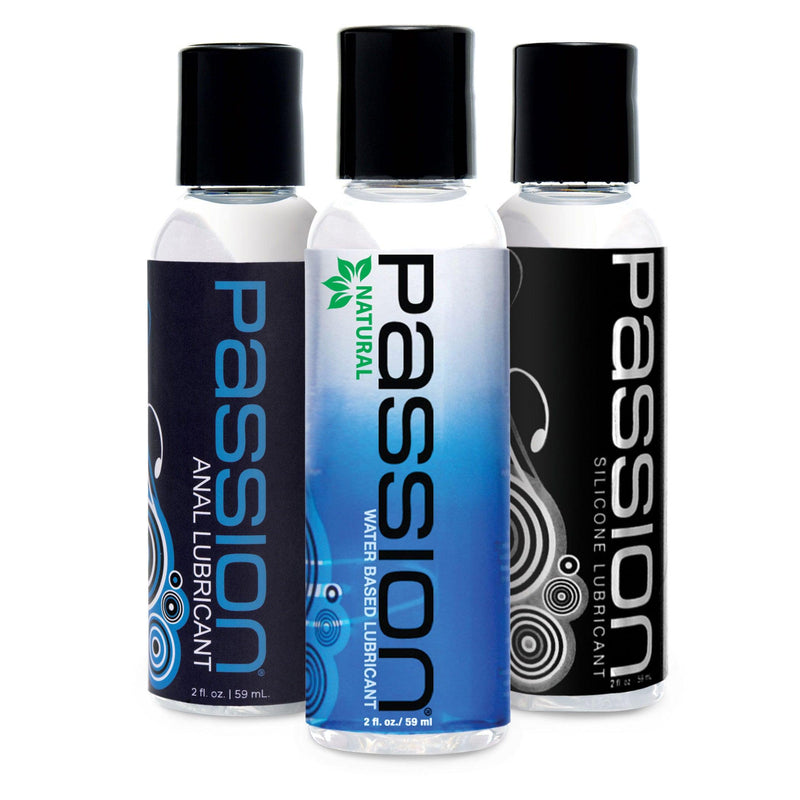 Passion Personal Lubricants - 3 Piece Sampler Set - The Dildo Hub