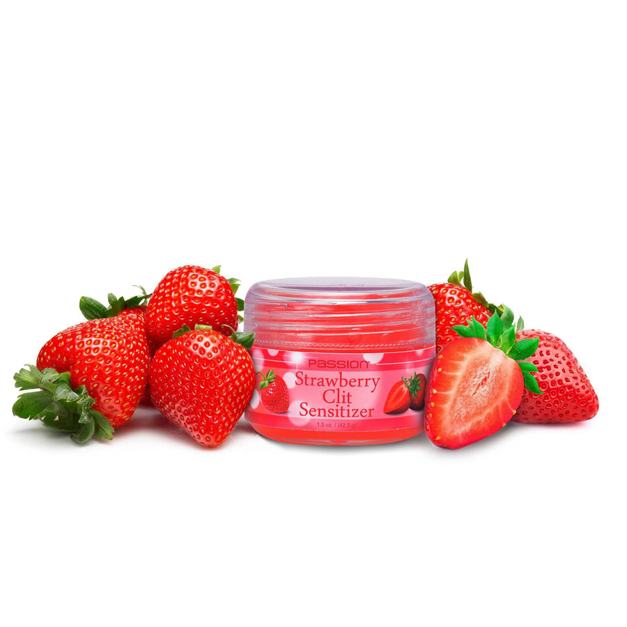 Passion Strawberry Clit Sensitizer - 1.5 oz - The Dildo Hub