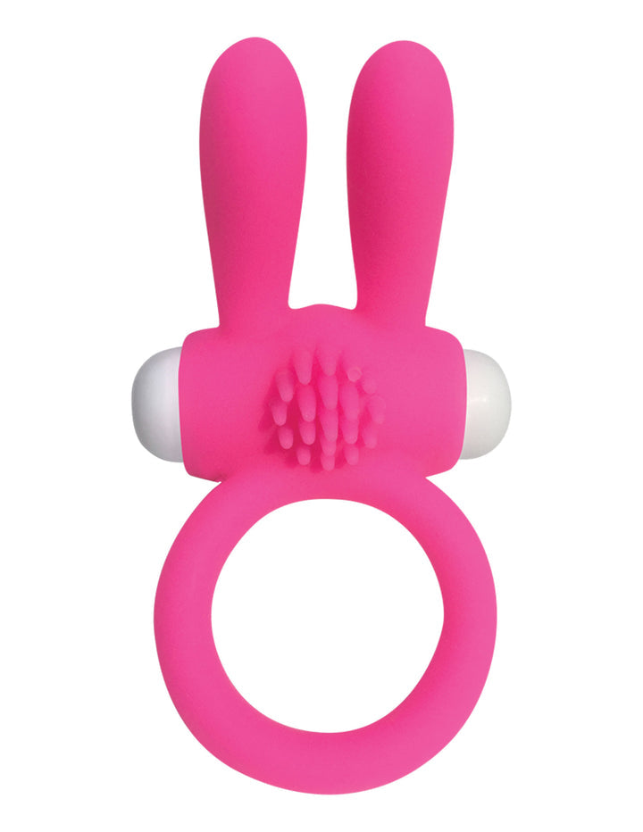 Neon Rabbit Cock Ring-Pink | Pipedream