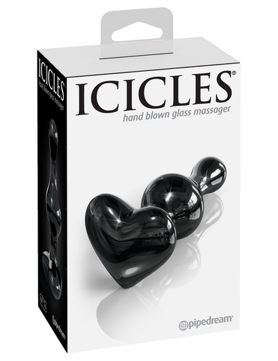 Icicles No. 74 Black Glass Dildo | Pipedream  from thedildohub.com