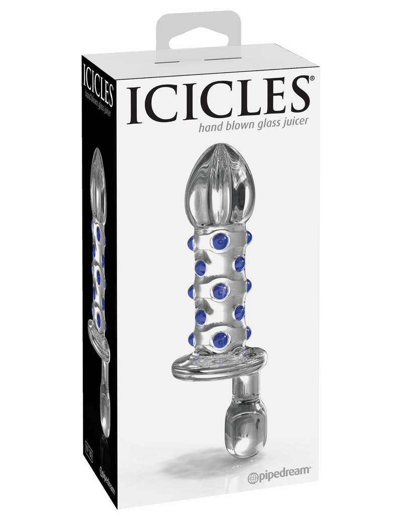 Icicles No. 80 Blue Glass Dildo | Pipedream  from thedildohub.com