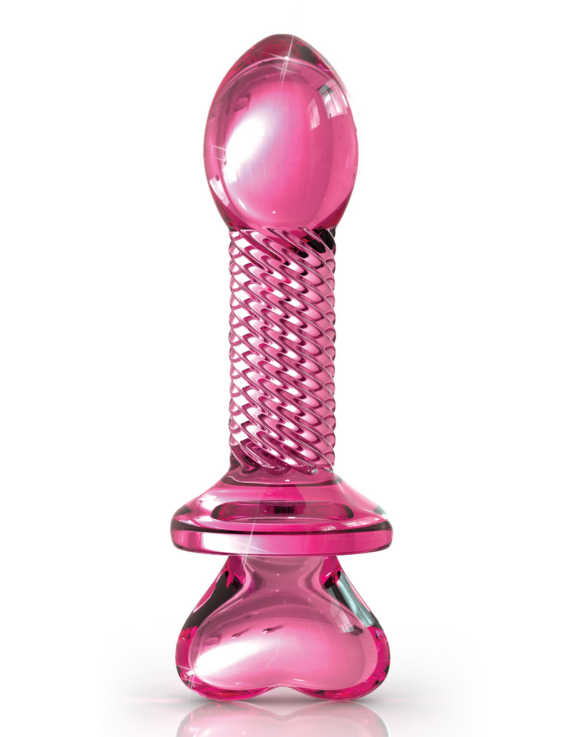 Icicles No. 82 Pink Glass Dildo | Pipedream  from thedildohub.com