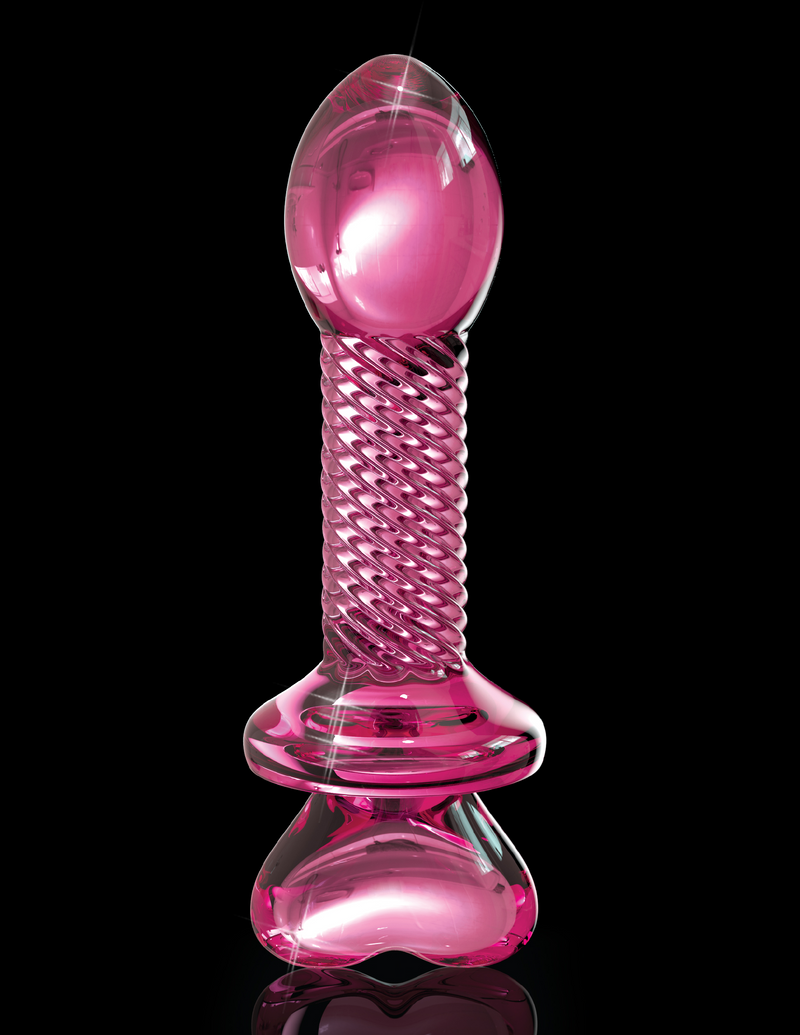 Icicles No. 82 Pink Glass Dildo | Pipedream  from thedildohub.com