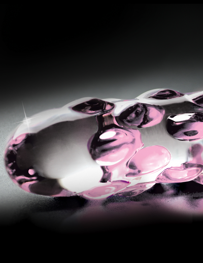 Icicles No. 7 Pink Glass Dildo | Pipedream  from thedildohub.com