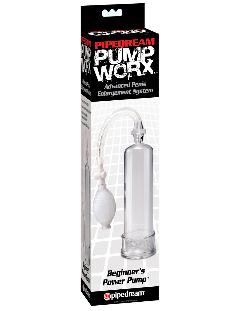 Penis Pump Worx Beginners Power - Clear | Pipedream  from Pipedream
