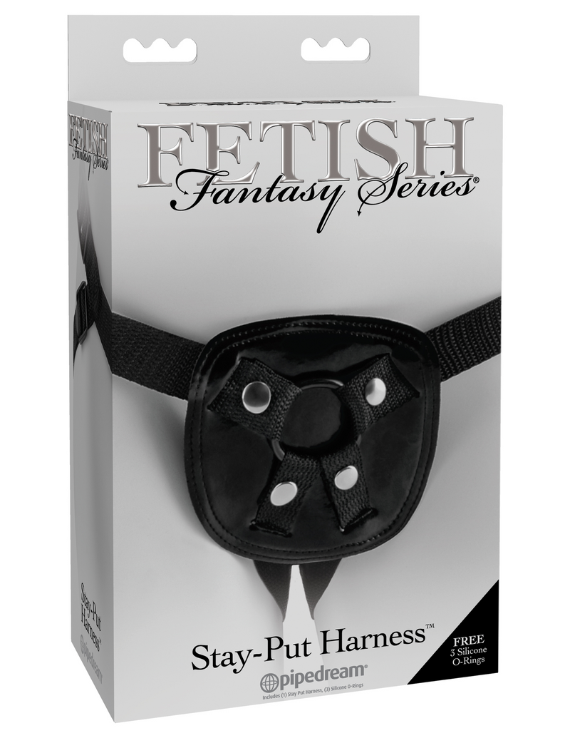 Fetish Fantasy Series Stay-Put Harness - Black | Pipedream  from Pipedream