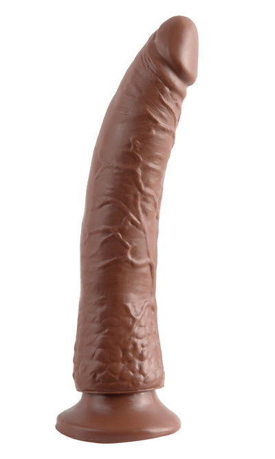 Basix Brown Slim Realistic Dong With Suction Cup - 7 Inches | Pipedream