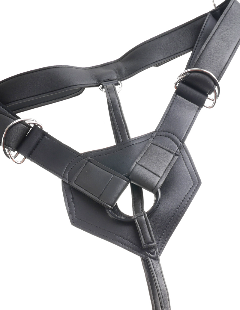 King Cock Strap on Harness With 7 Inch Cock - Flesh | Pipedream  from Pipedream
