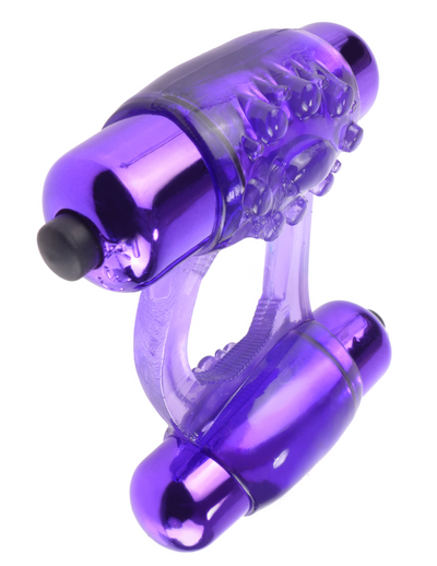 Fantasy C-Ringz Duo-Vibrating Super Ring Purple | Pipedream  from The Dildo Hub