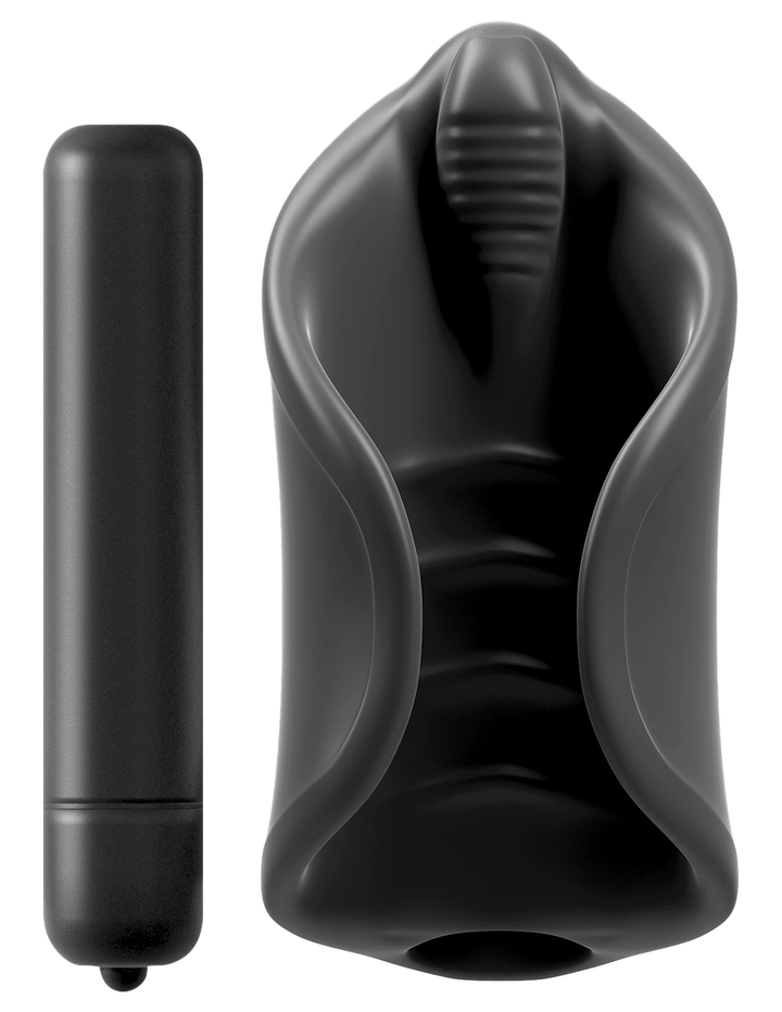 Pdx Elite Vibrating Silicone Stimulator Masturbator | Pipedream - The Dildo Hub