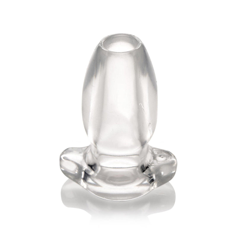 PeepHole Clear Hollow Anal Plug - The Dildo Hub