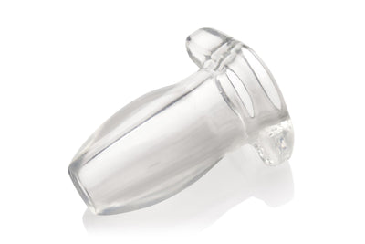 PeepHole Clear Hollow Anal Plug - The Dildo Hub