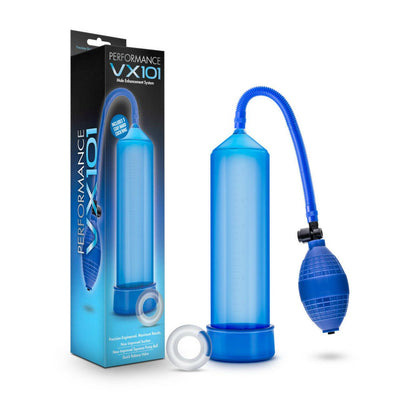 Peformance VX101 Male Enhancement Penis Pump - Blue | Blush - The Dildo Hub