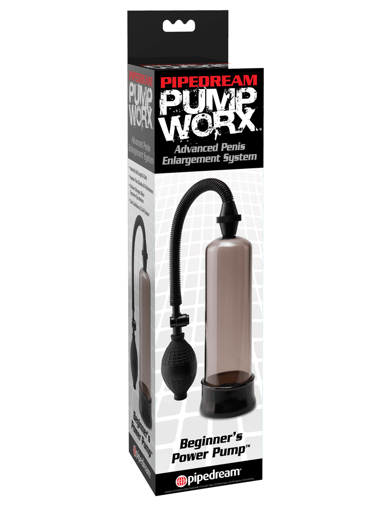 Penis Pump Worx Beginners Power - Black | Pipedream - The Dildo Hub