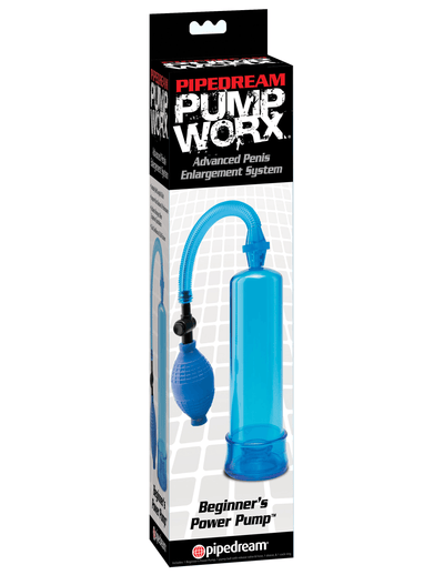 Penis Pump Worx Beginners Power - Blue | Pipedream - The Dildo Hub