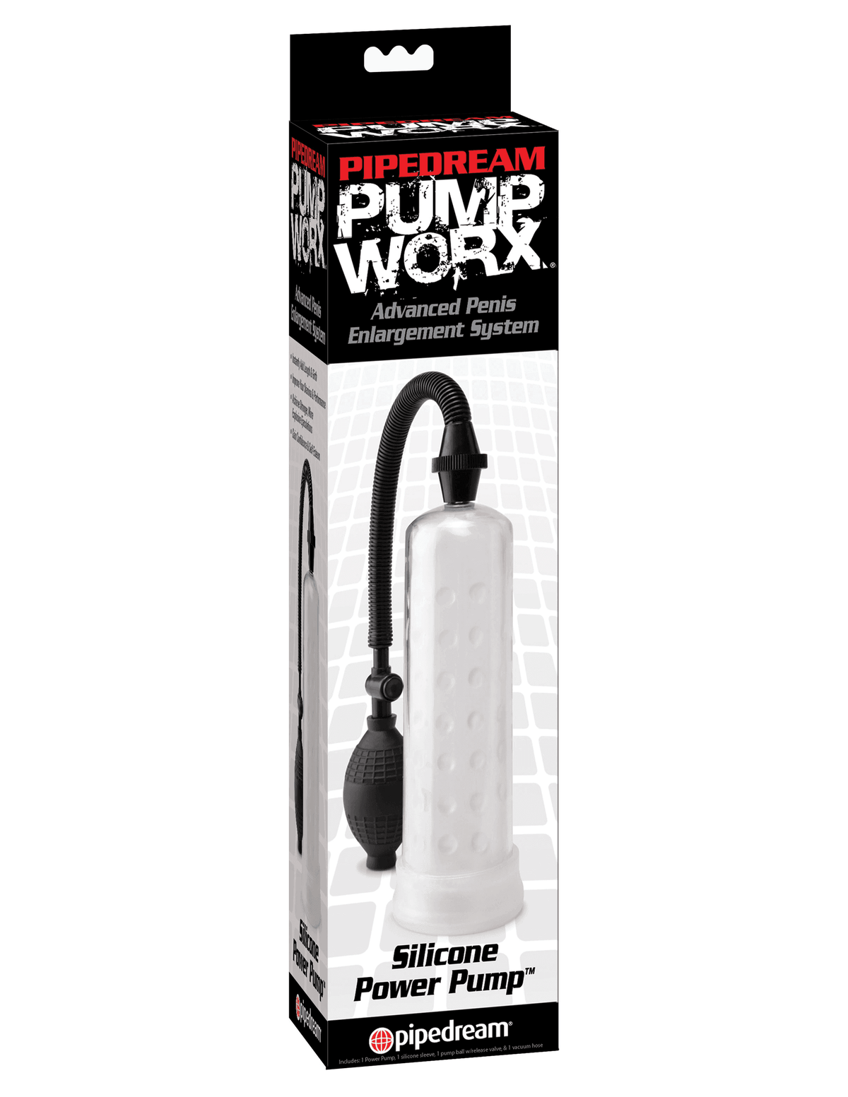 Penis Pump Worx Silicone Power - Clear | Pipedream - The Dildo Hub