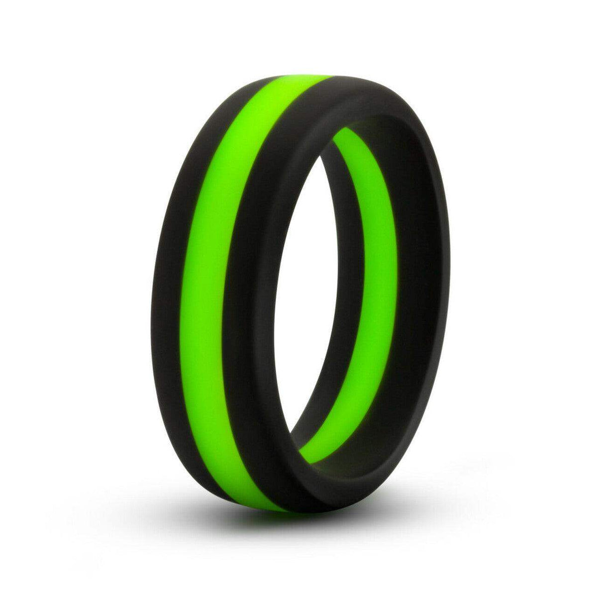 Performance - Silicone Go Pro Cock Ring - Black/Green | Blush - The Dildo Hub