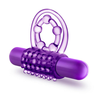 Performance Vibrating Cock Ring 101 Starter Series - Purple | Blush - The Dildo Hub