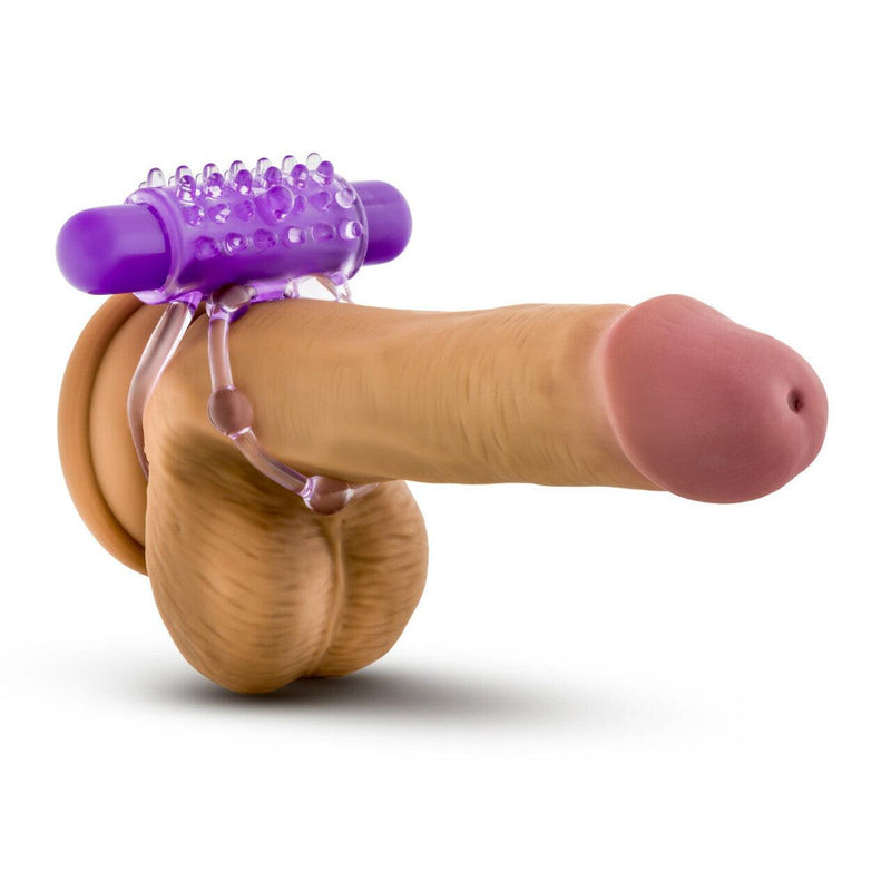 Performance Vibrating Cock Ring 101 Starter Series - Purple | Blush - The Dildo Hub