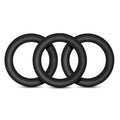 Performance - VS2 Pure Premium Silicone Cock Rings - Small - Black | Blush