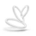Performance - Vs4 Pure Premium Silicone Cockring Set - White | Blush