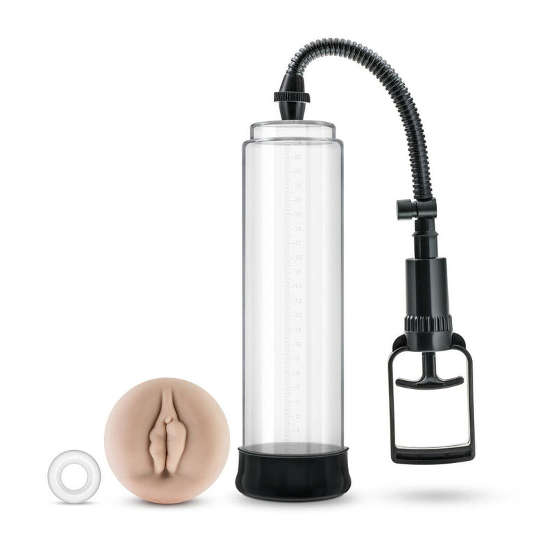 Performance Vx5 Male Enhancement Penis Pump System - Clear | Blush - The Dildo Hub