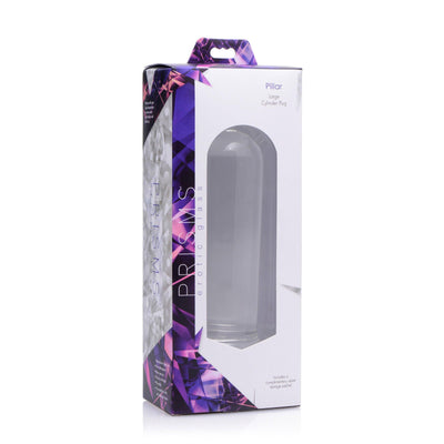 Pillar Large Cylinder Glass Plug - The Dildo Hub