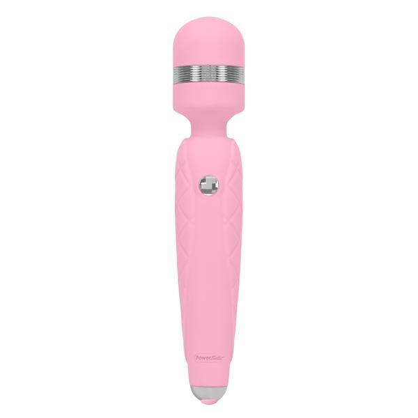 Pillow Talk Cheeky Wand Vibrator With Swarovski Crystal - Pink | BMS Factory - The Dildo Hub