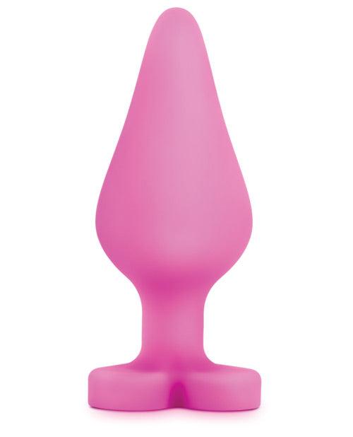 Pink Butt Plug Naughty Candy Heart Be Mine - The Dildo Hub