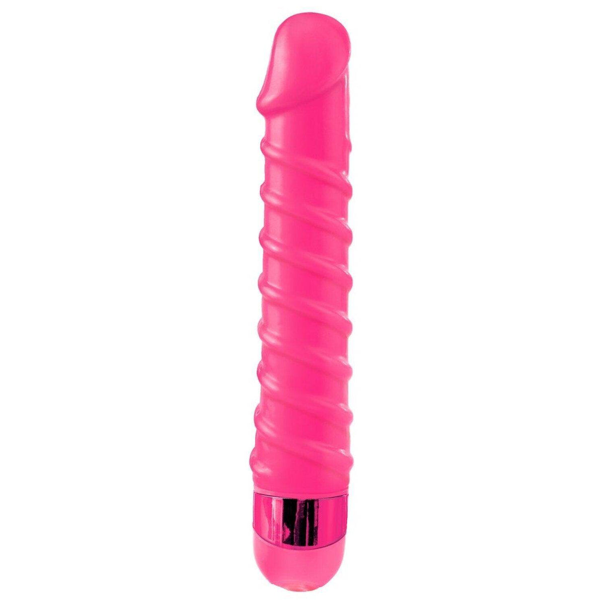 Pink Candy Twirl Vibrating Massager | Pipedream - The Dildo Hub