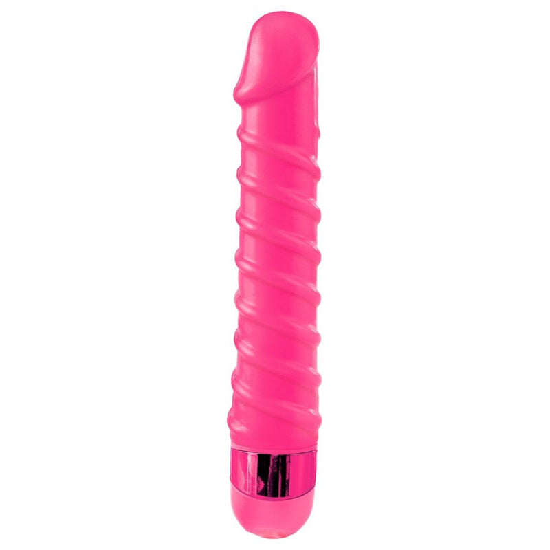 Pink Candy Twirl Vibrating Massager | Pipedream - The Dildo Hub