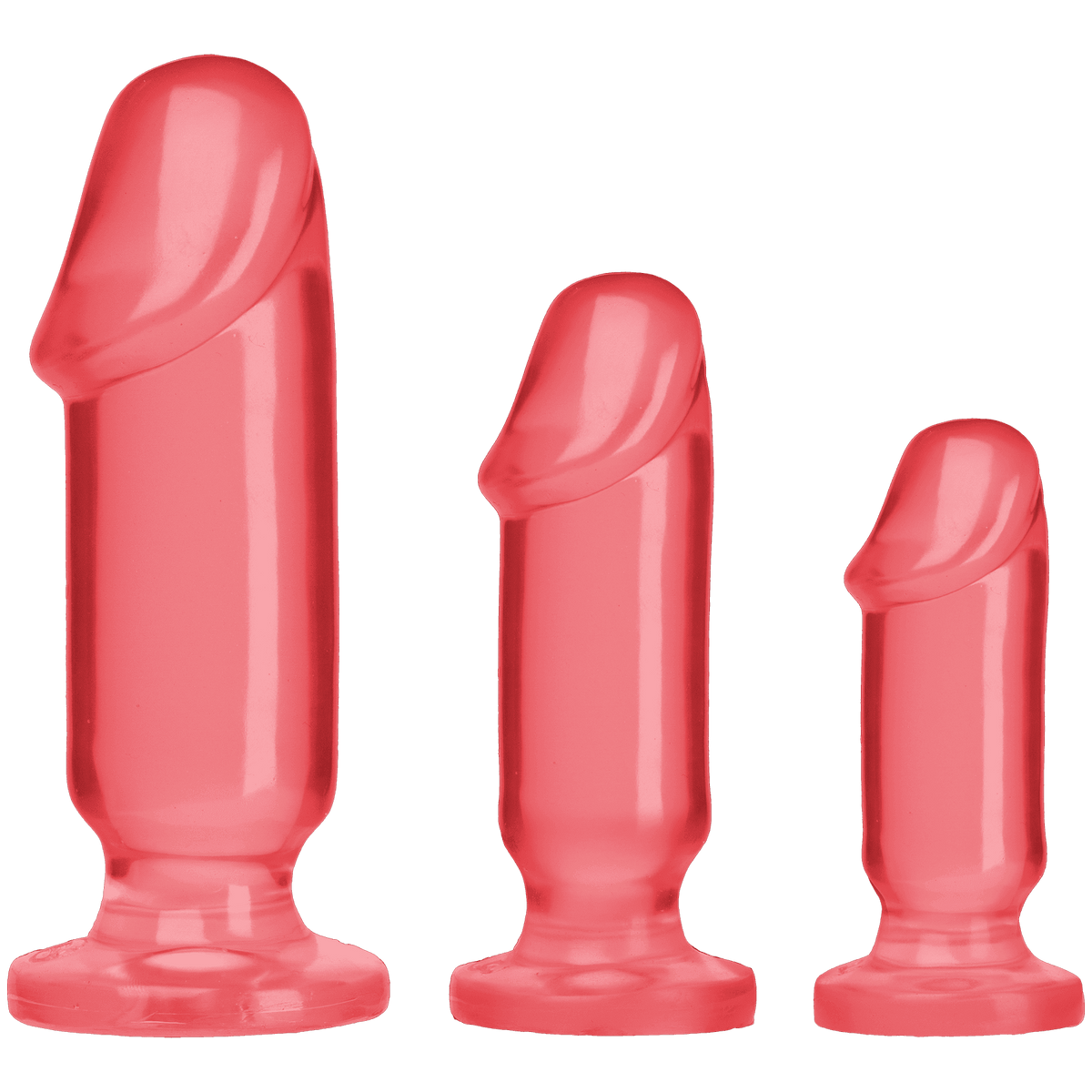 Pink Crystal Jellies Anal Starter Kit | Doc Johnson - The Dildo Hub