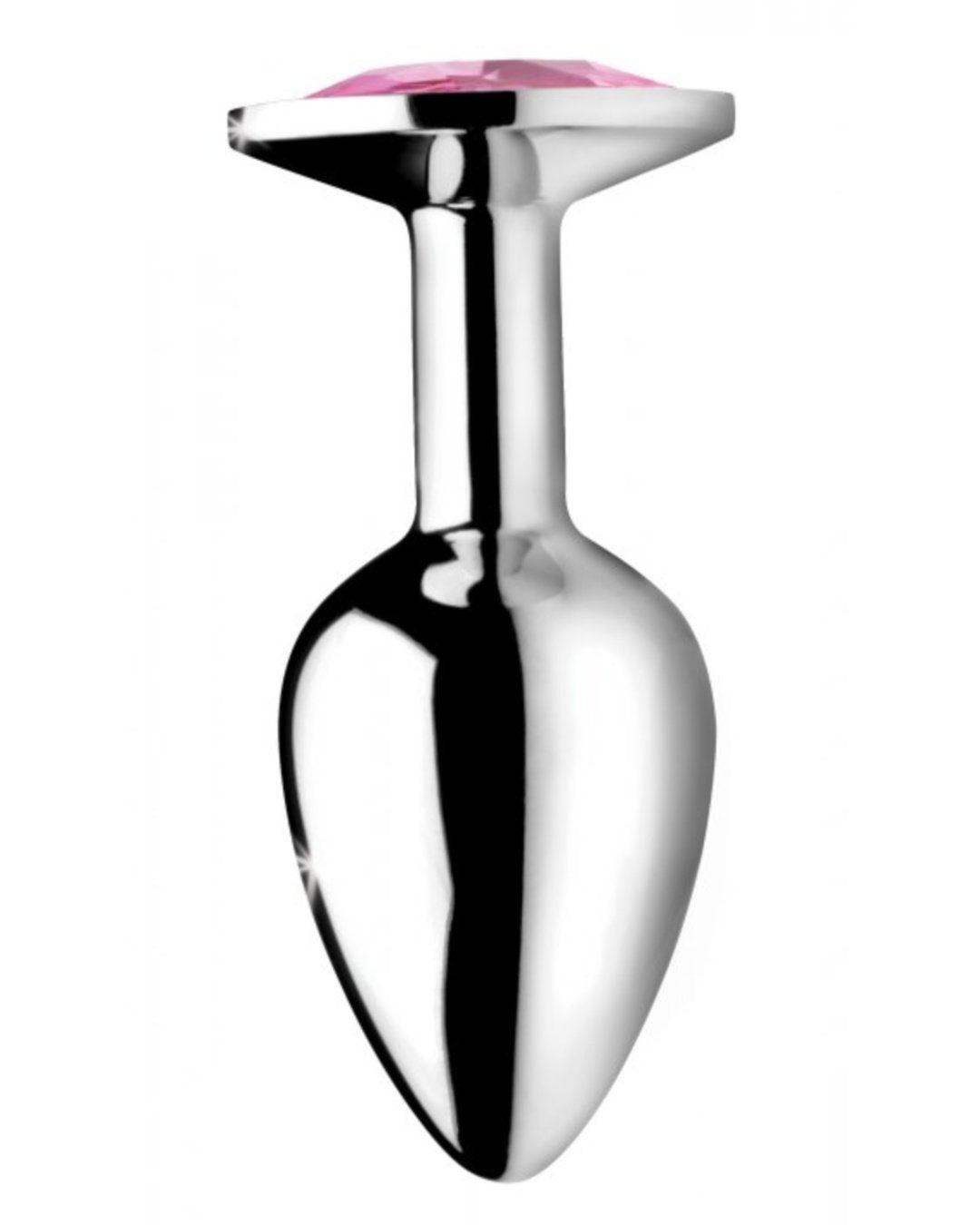 Pink Gem Anal Plug - Small - The Dildo Hub