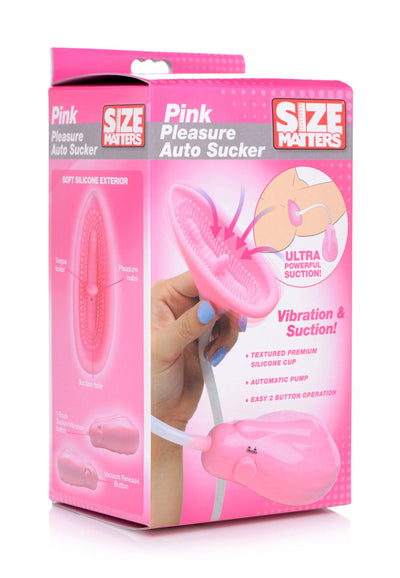 Pink Pleasure Auto Pussy Sucker - The Dildo Hub