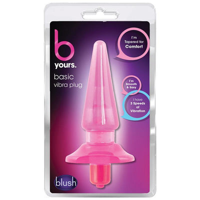 Pink Sassy Vibra Plug | Blush - The Dildo Hub