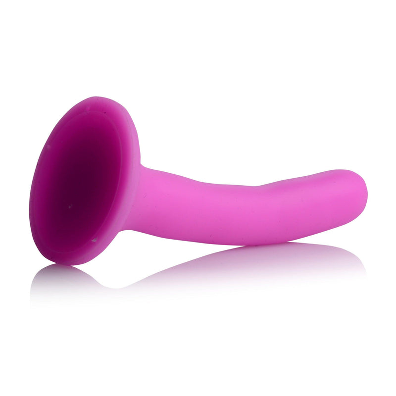 Pink Silicone Strap-On Dildo - Small - The Dildo Hub