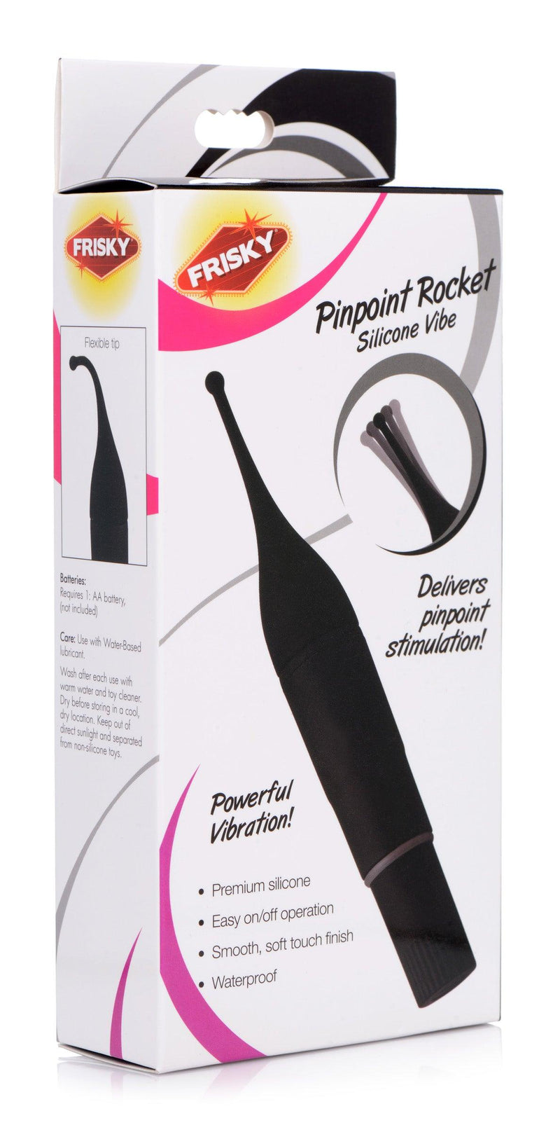 Pinpoint Silicone Vibrating Stimulator - The Dildo Hub