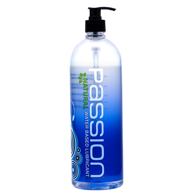 Passion Natural Water-Based Lubricant - 34 oz lubes from Passion Lubricants