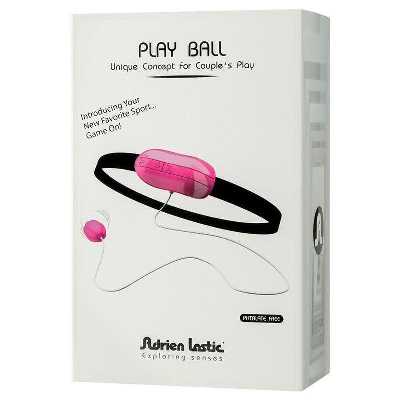 Playball Black & Pink Vibrating Egg | Adrien Lastic - The Dildo Hub