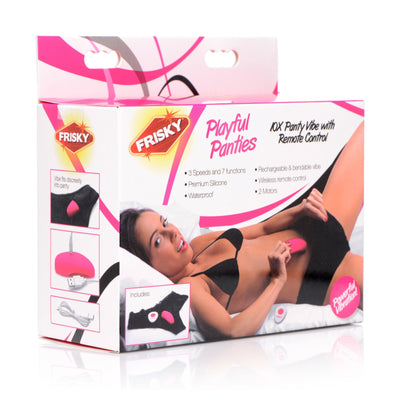 Playful Panties 10X Panty Vibe with Remote Control - The Dildo Hub