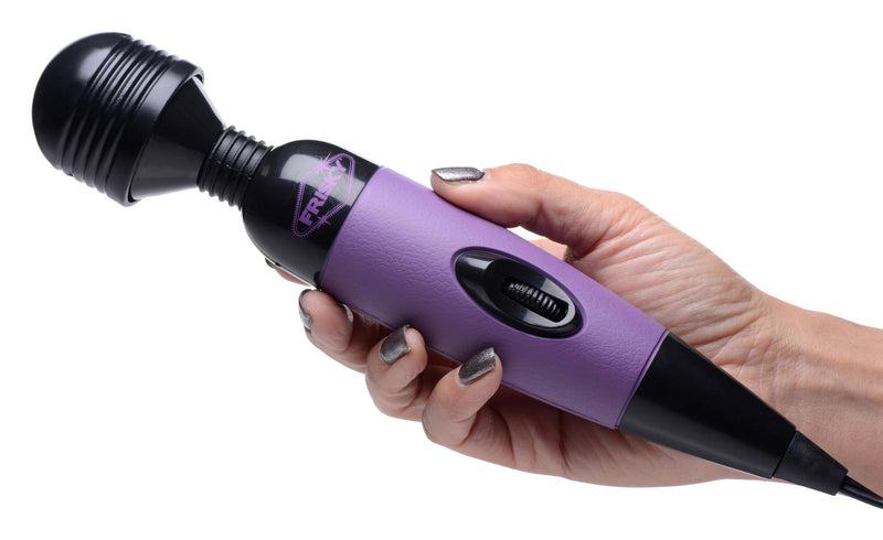 Playful Pleasure Multi-Speed Vibrating Wand - Purple - The Dildo Hub