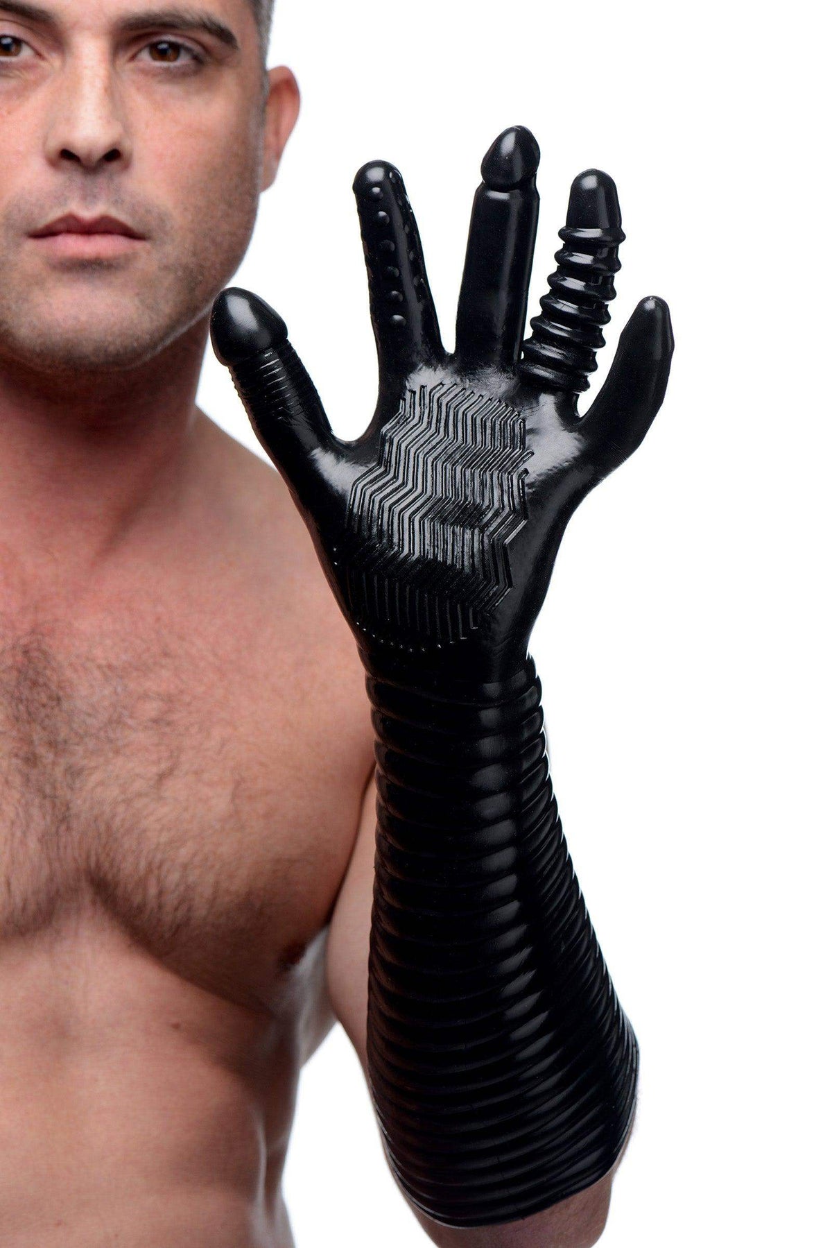 Pleasure Fister Textured Fisting Glove - The Dildo Hub